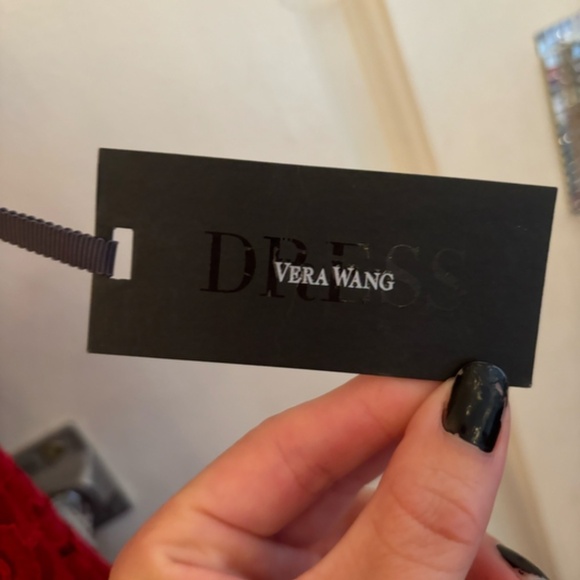 NWT Vera Wang Lacey Dress With Removable Straps Sz 8 - Picture 5 of 13